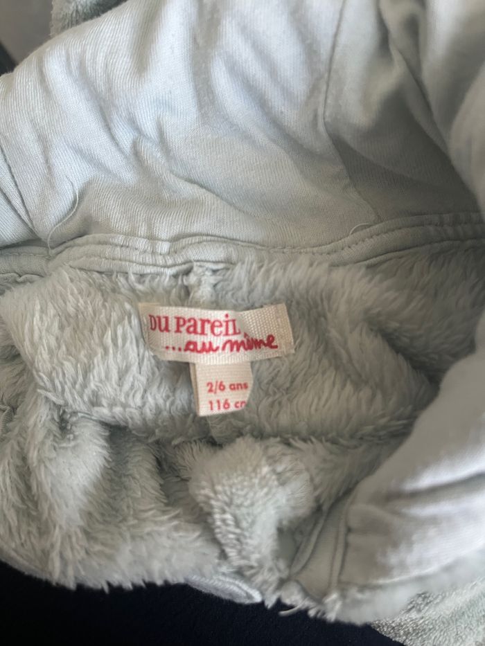 Poncho plaid licorne fille 2/6 ans DPAM - photo numéro 4