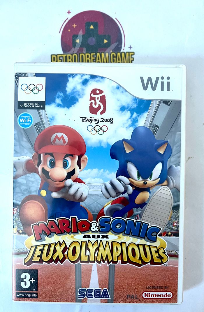 Mario et sonic aux jeux olympiques pour WII