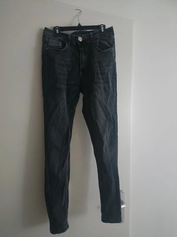 Jean slim taille haute S
