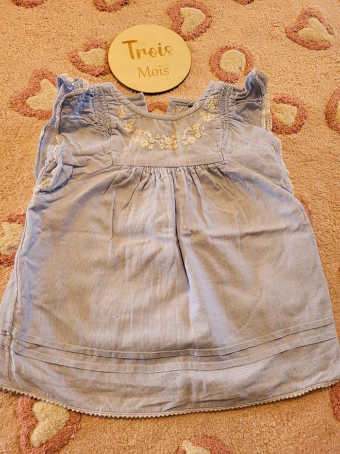 Robe bleue