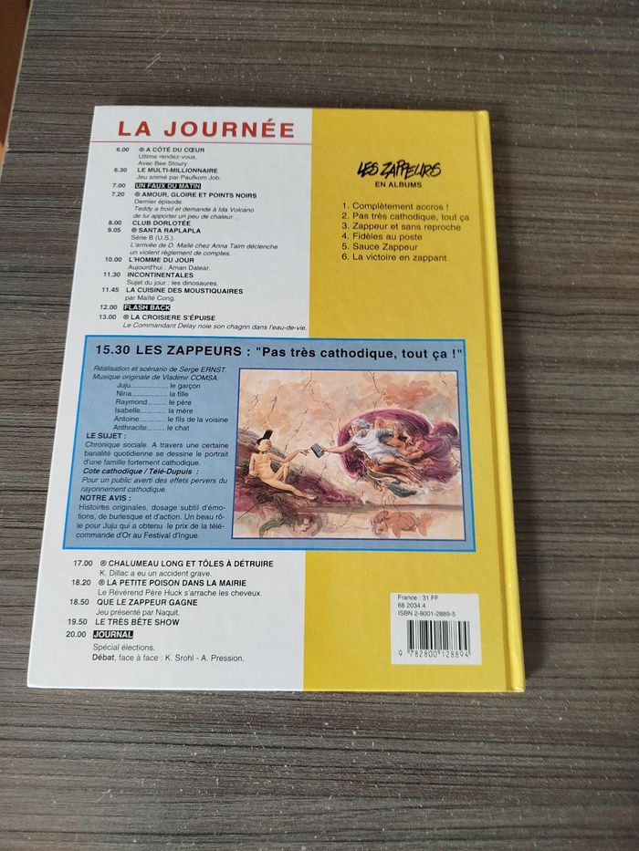 BD Les Zappeurs Tome 2 - photo numéro 2