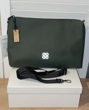 Grande pochette bandoulière kaki stivibags