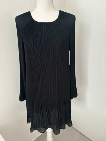 Robe mousseline plissé