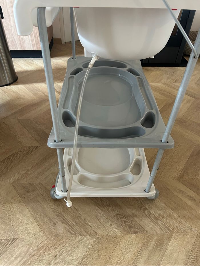 Baignoire bébé avec matelas à langer BREVI - photo numéro 2