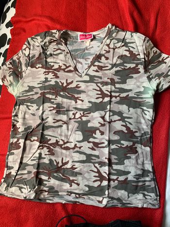 Tee shirt militaire femme