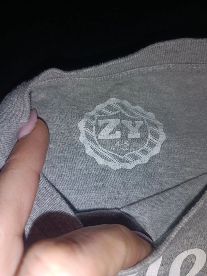 Tee shirt ZY 5 ans - photo numéro 3