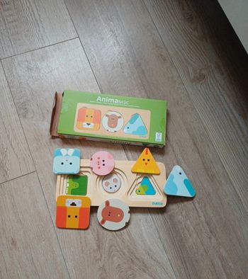 Animaux puzzle 3 niveaux