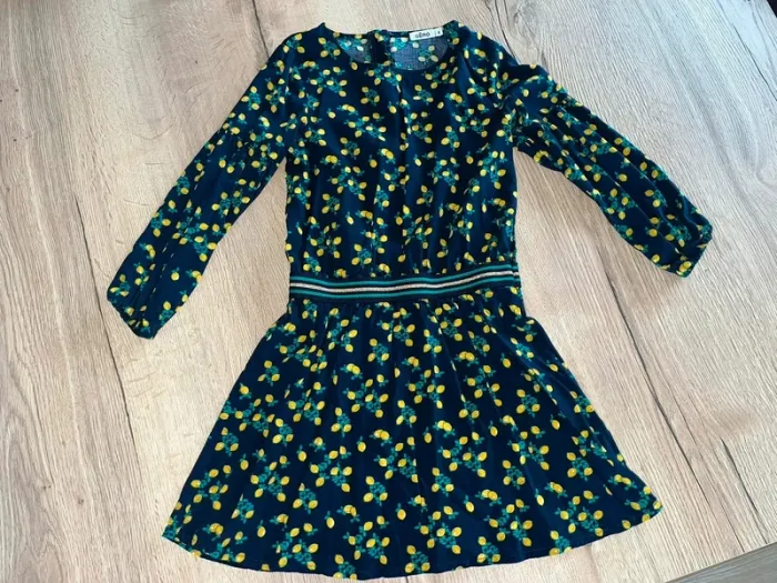 Robe fluide gemo citron