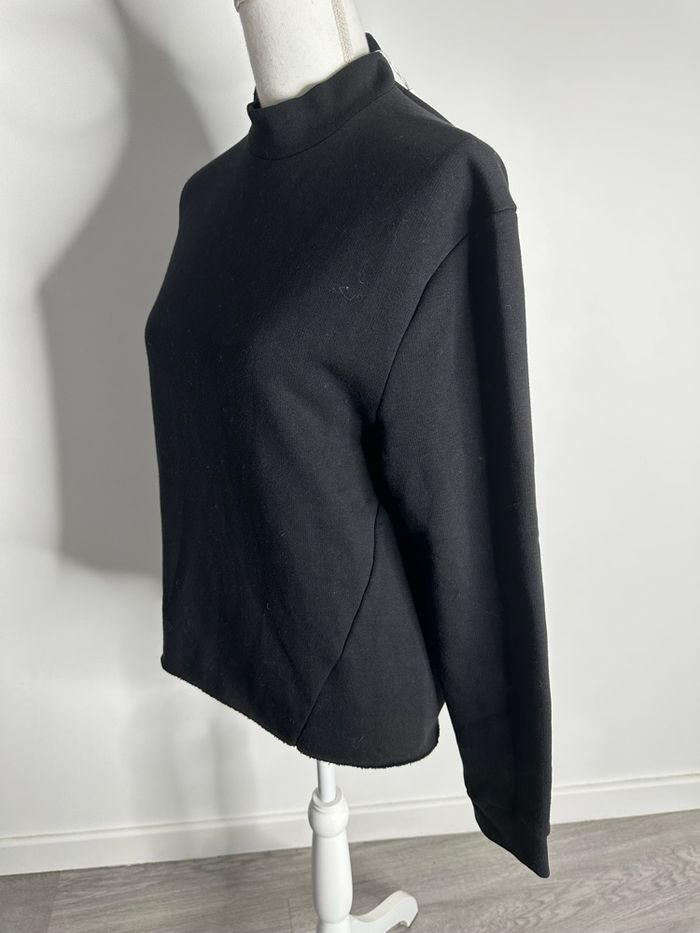 Sweatshirt pull noir décolleté dans le dos Cheap Monday Neuf t34 xS - photo numéro 4
