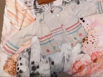 Gilet, taille 12 mois, marque Orchestra.