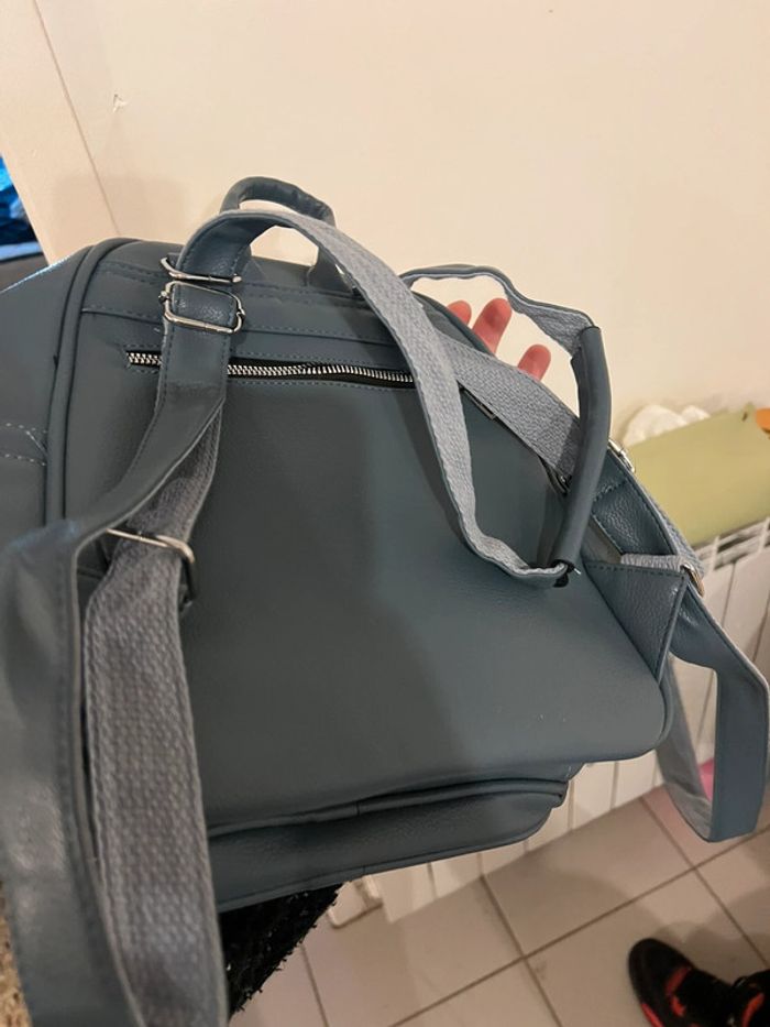 Sac à dos femme bleu - photo numéro 5