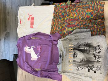 Lot de T-Shirt/Gilet fille 14ans