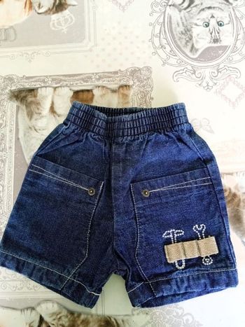 Short en jean