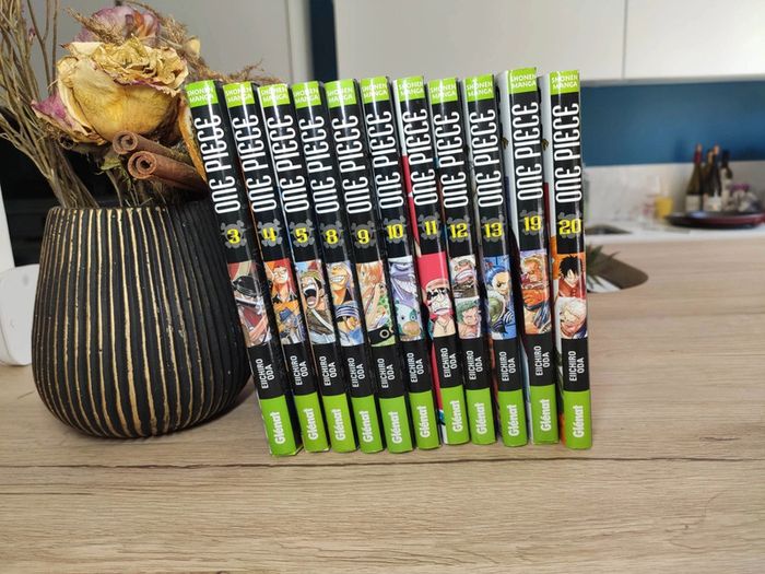 Lot 11 manga one piece édition glenat