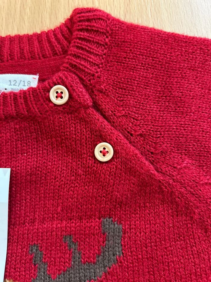 Pull de Noël 12-18 mois ZY - photo numéro 5