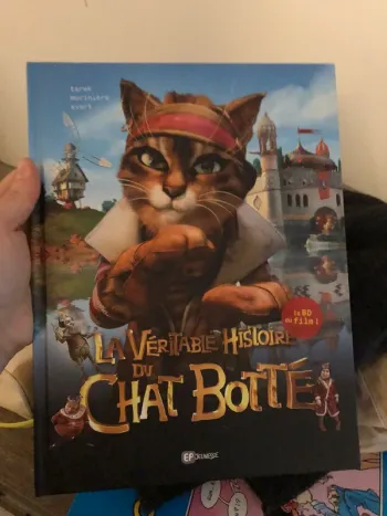 bande dessinée le chat botté