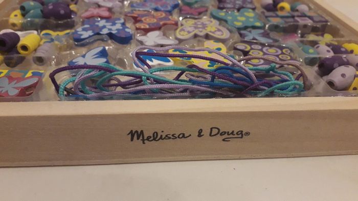 Coffret perle en bois Melissa et Doug - photo numéro 2