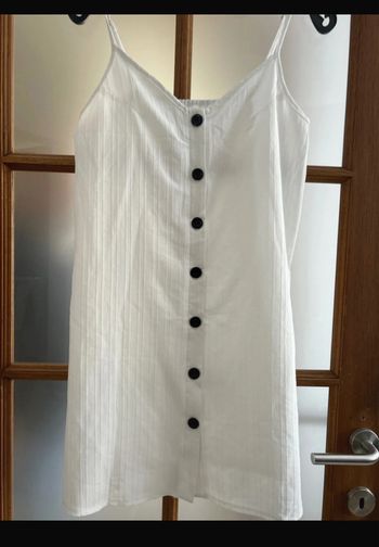 Shein: robe blanche