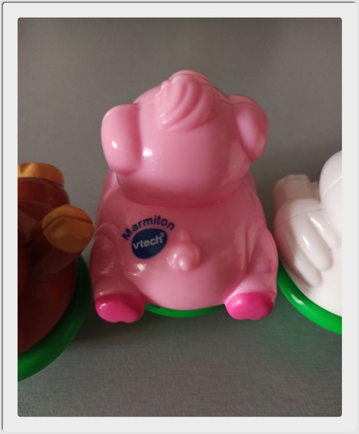 Lot 3 figurines VTech ZoomiZOOZ - Animaux de la Ferme - photo numéro 5