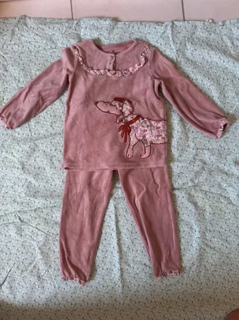 Pyjama en velours Sergent major