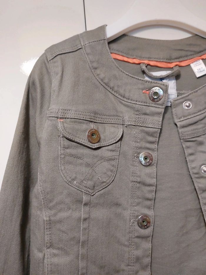 Veste en jean neuve Okaïdi 6A - photo numéro 3