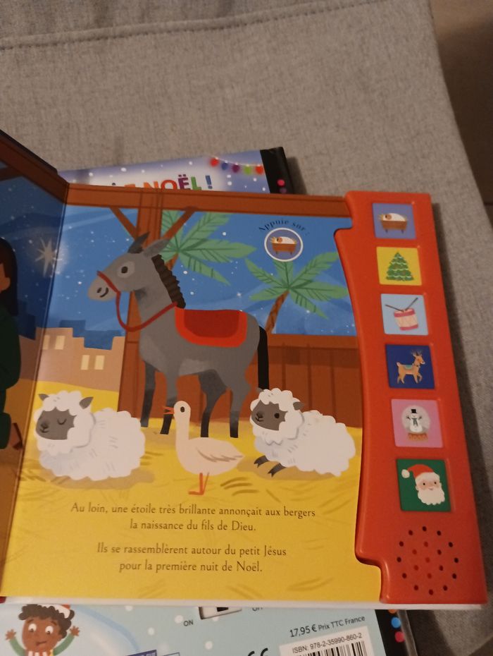 Livre sonore les jolies musiques de Noël neuf - photo numéro 7