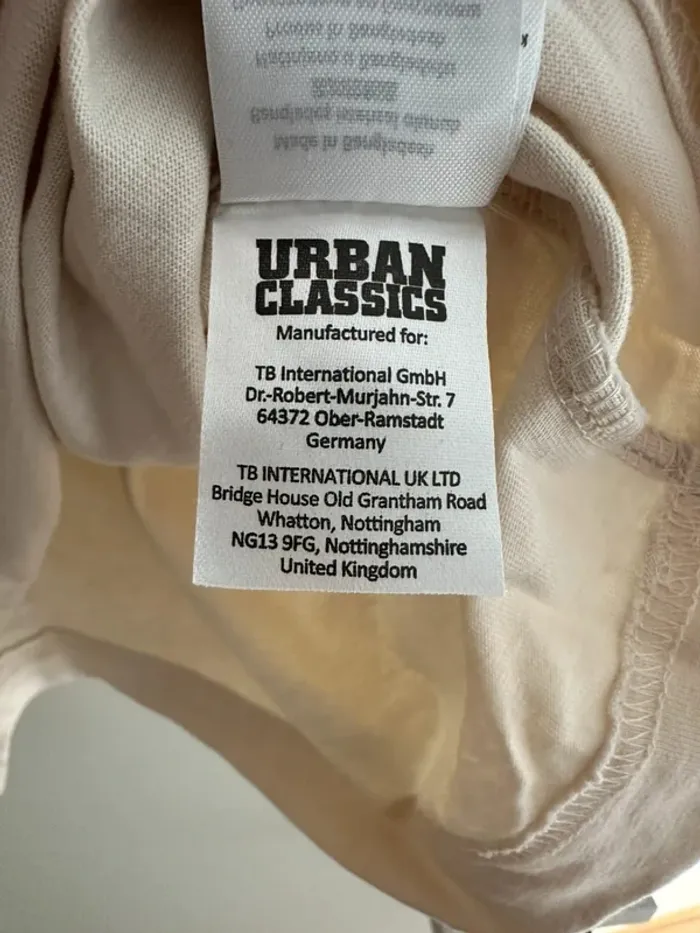 Urban classics tshirt beige homme taille M - très bon état - photo numéro 5