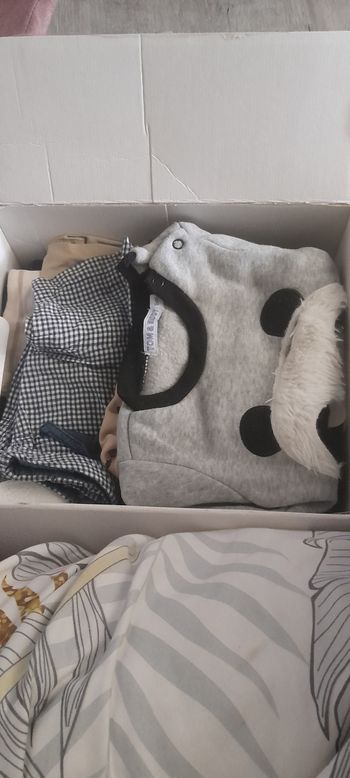 Carton vetement  bébé garçons