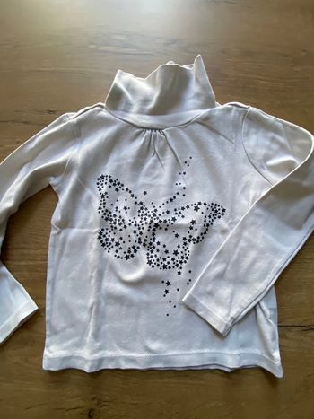 Tee-shirt à col roulé Vertbaudet T.5 ans