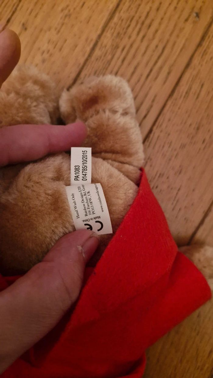 Peluche Paddington bear ours - photo numéro 10