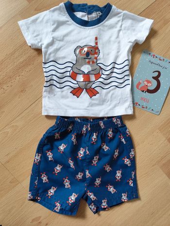 Ensemble short + tshirt