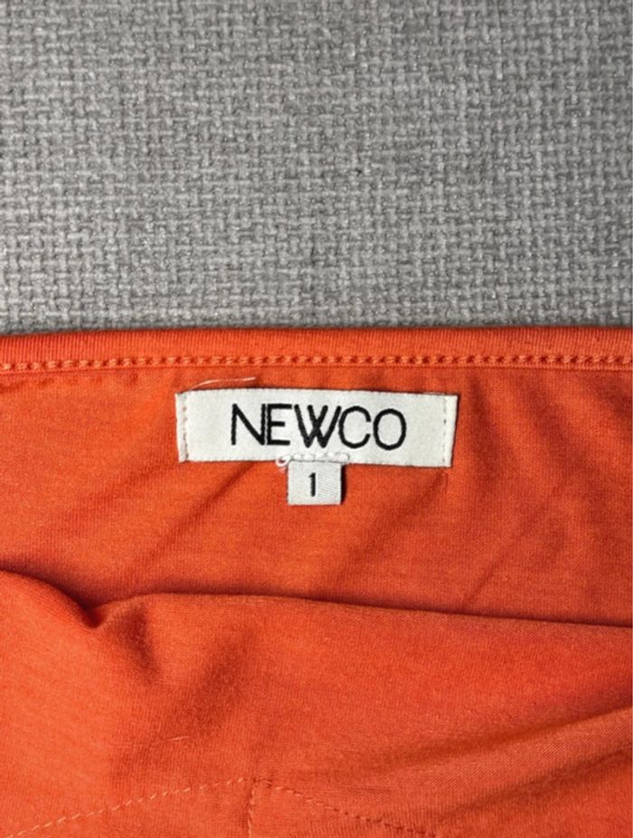 Débardeur orange avec dentelle - photo numéro 6