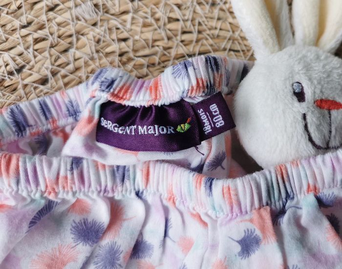 Robe 👣 et bloomer, motif fleuri, 18 mois, sergent major - photo numéro 5