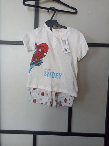 Ensemble spiderman 23 mois