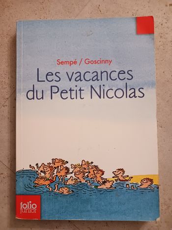 livre les vacances du petit Nicolas