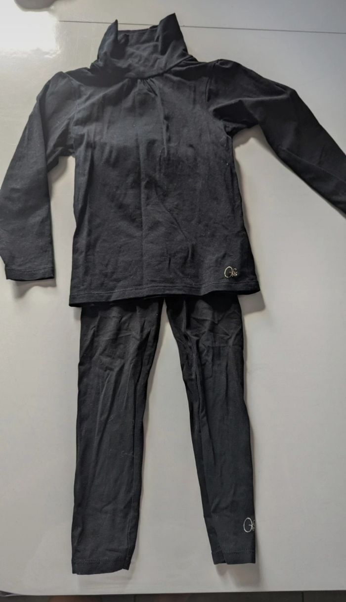 Ensemble legging + t-shirt manches longues