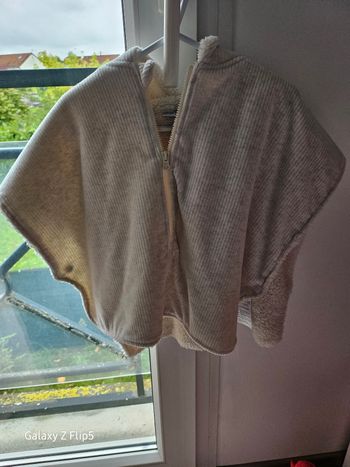 Poncho hiver tape à l'œil