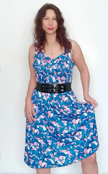 Robe printemps été vintage