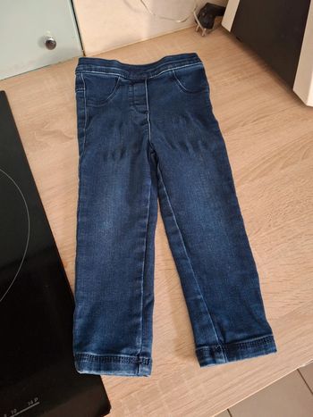 Jolie leggings jeans fille