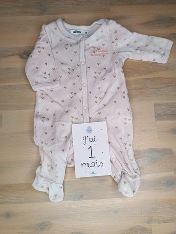 Pyjama Gémo 1 mois