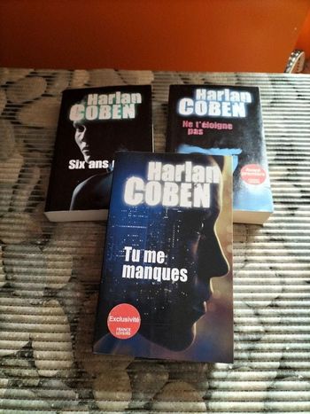 📚3 livres de Harlan Coben 📚