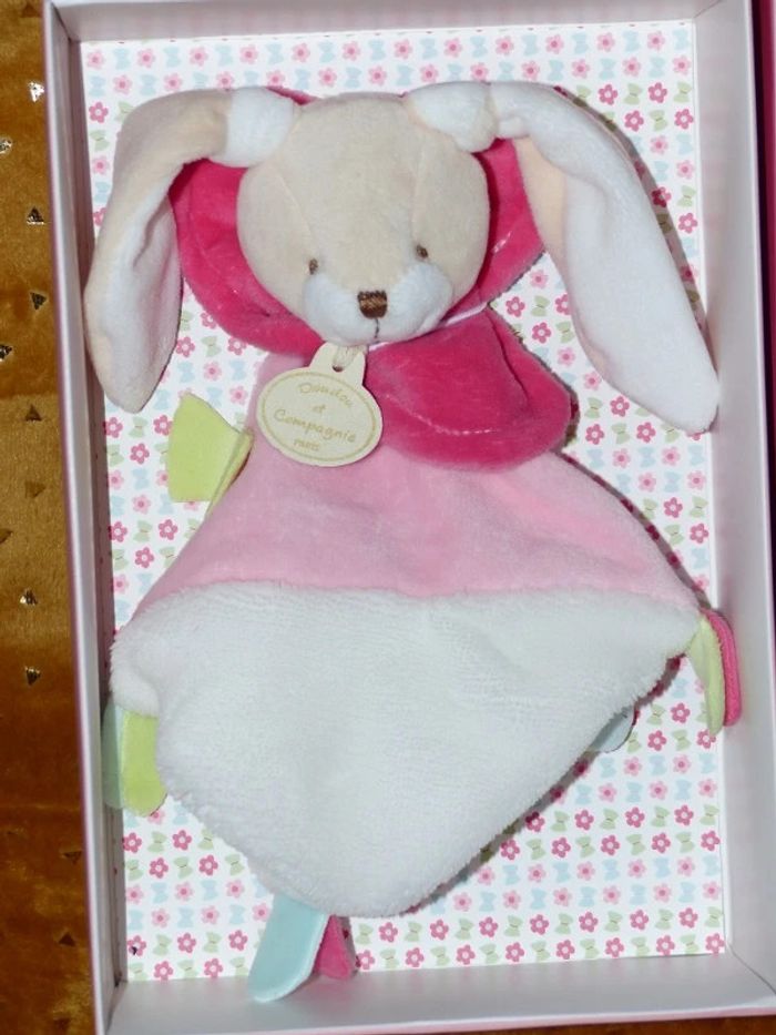 Doudou lapin Alinéa Doudou et compagnie🐰  Neuf - photo numéro 2