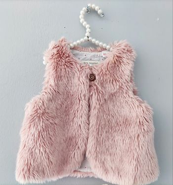 12 18 mois bébé fille gilet sans manche zara