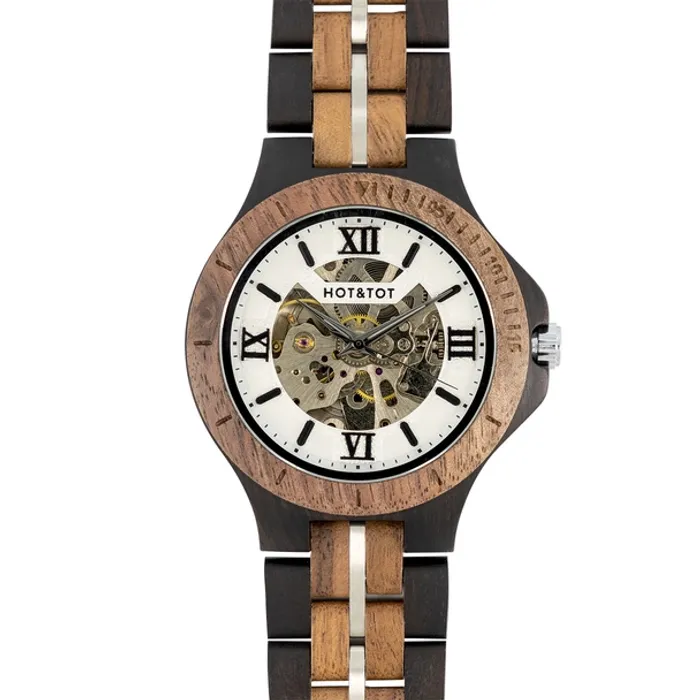 Montre Automatique Noyer Motus - photo numéro 2