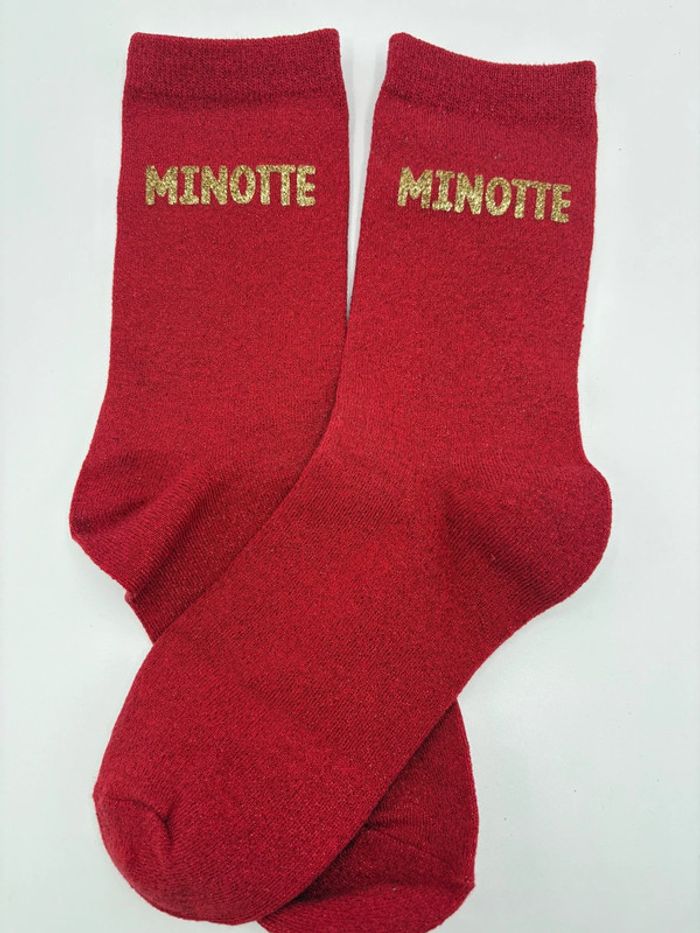 Chaussettes à paillettes minotte - photo numéro 2