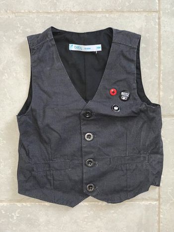 Gilet sans manches 18 mois