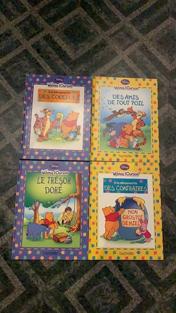 Lot livres Winnie l’ourson