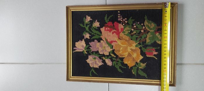 Tableau fleur canevas - photo numéro 8