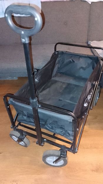 Chariot Froyak pliable de courses, poussette, grand format