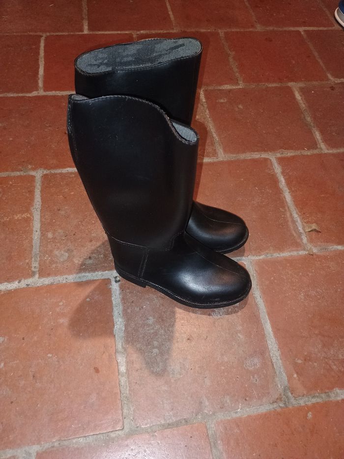Bottes d’équitation enfant  taille 29 – confortables et solides - photo numéro 2